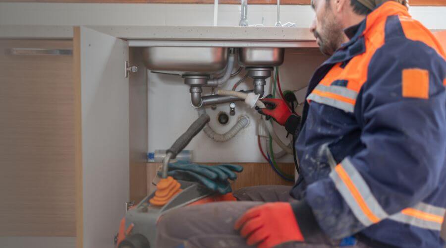 Professional slab leak plumber services in Osnabrock, ND